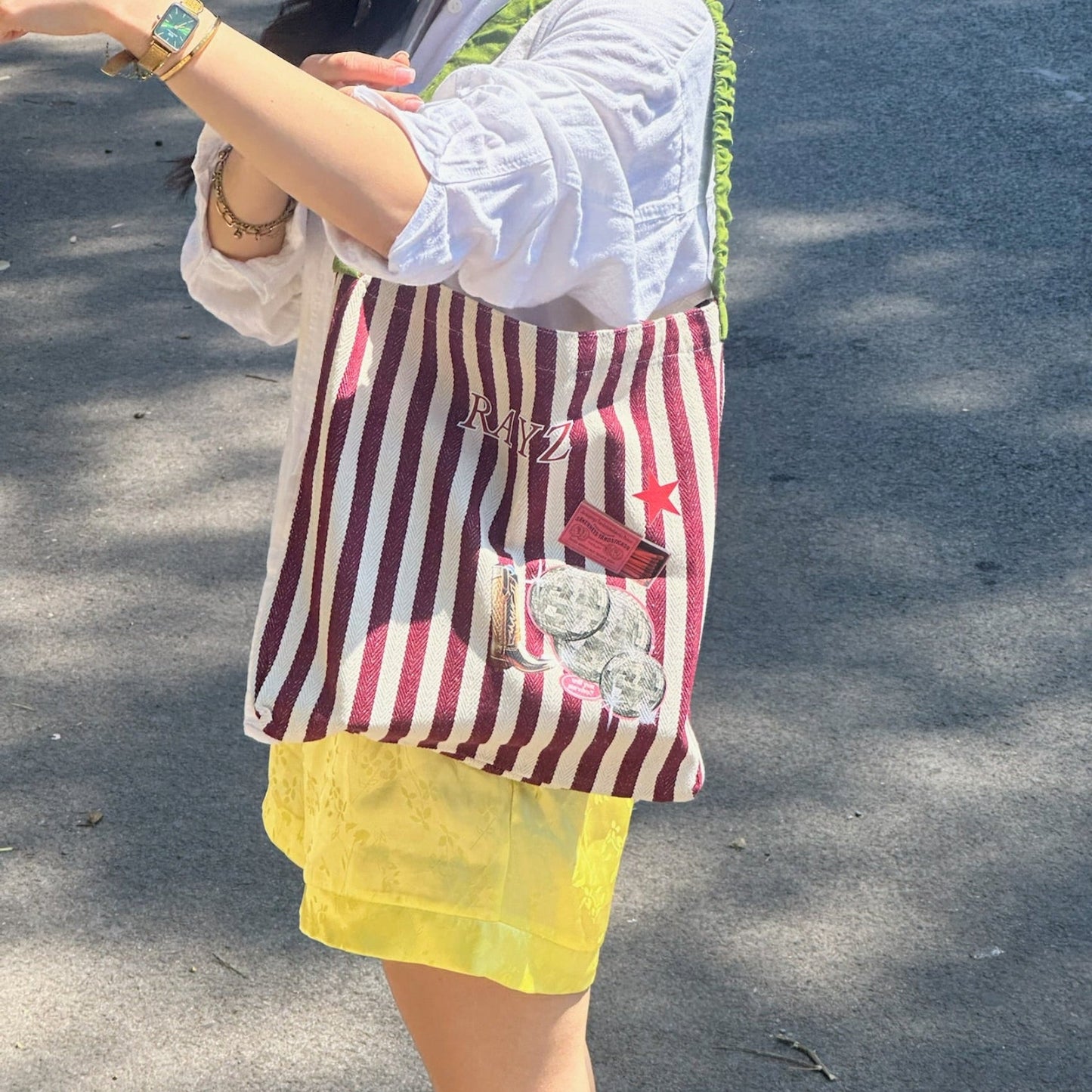 Tote Bag "Borgogna"