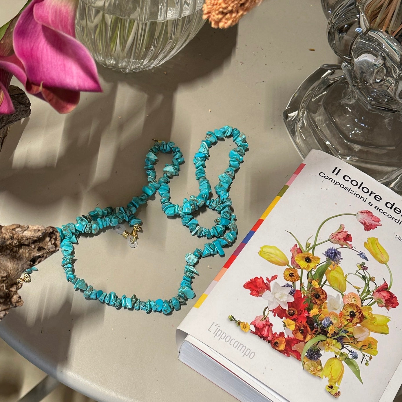 Menthe vert chaines de lunettes pour femmes photo de Face Rayz Eyewear Marque de lunettes Marocaine