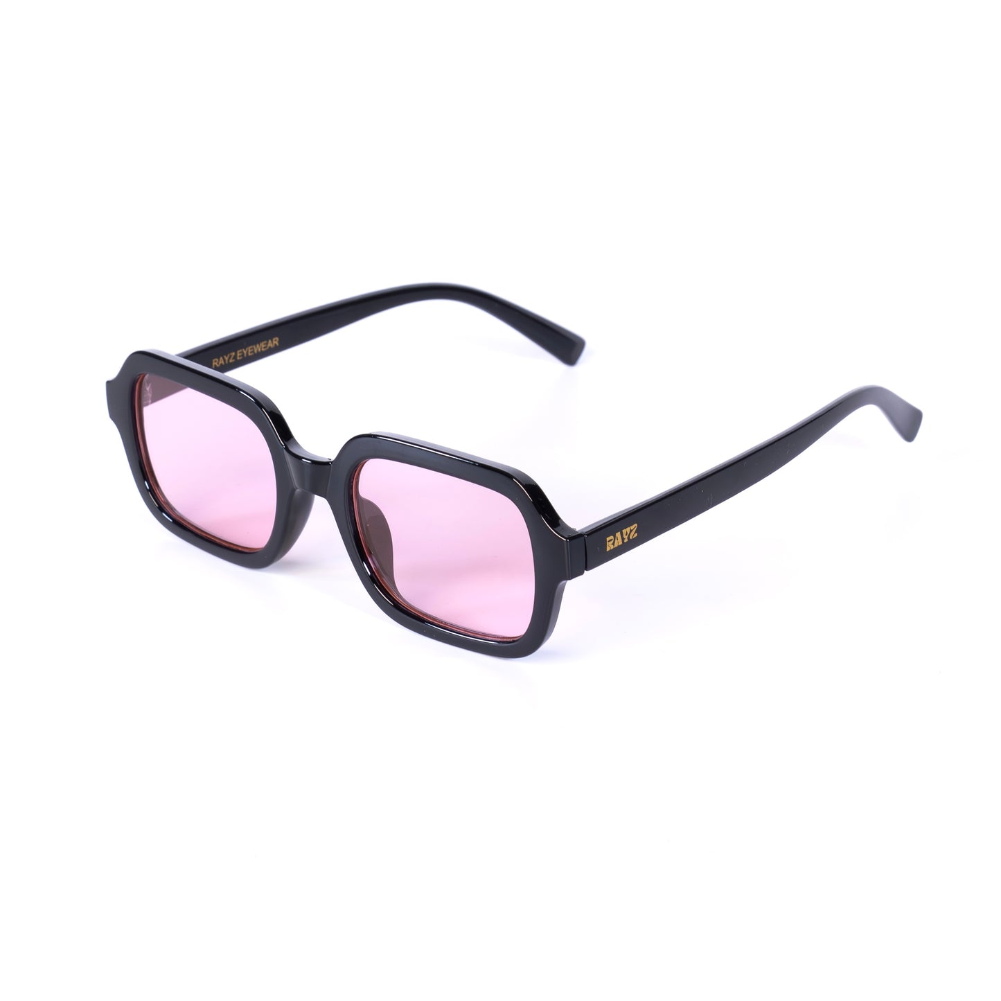 Vélia rose Lunettes de Solaires pour Hommes et Femmes Photo de Côté - RAYZ Eyewear Marque de Lunettes Marocaine