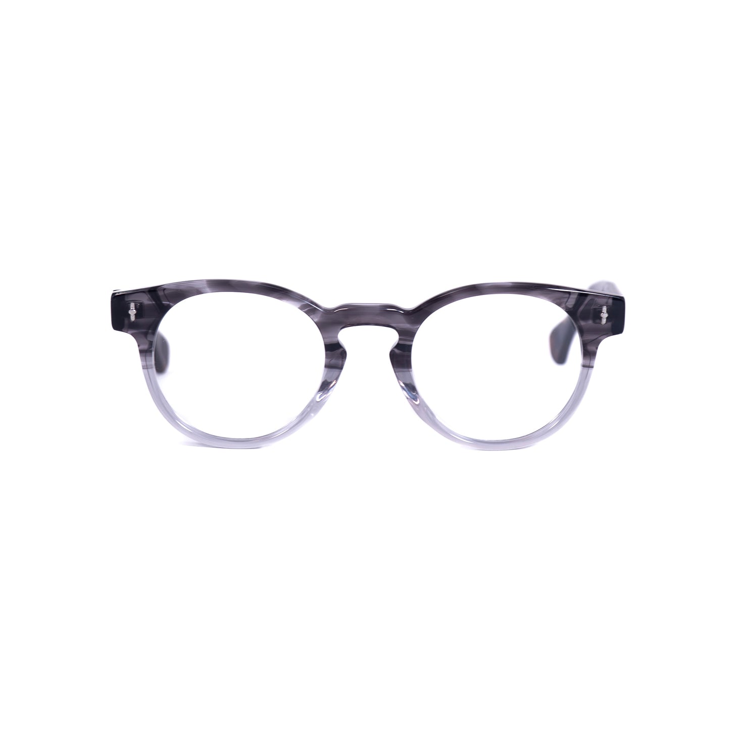 Aela Transparent-noir Lunettes de Vue pour Hommes et Femmes Photo de Face - RAYZ Eyewear Marque de Lunettes Marocaine