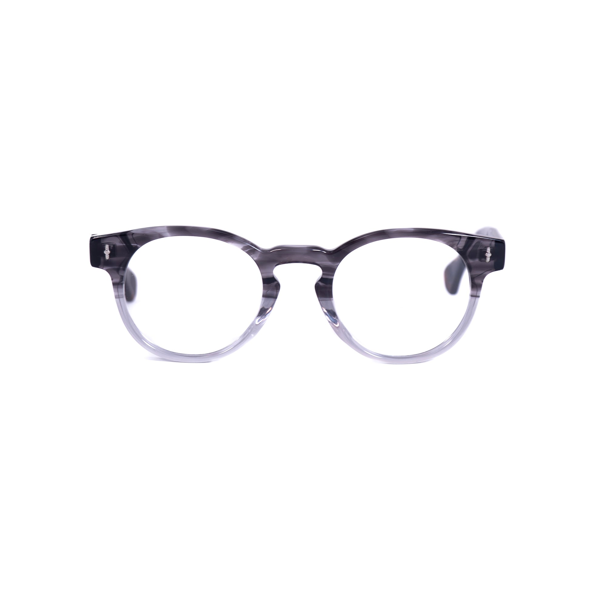 Aela Transparent-noir Lunettes de Vue pour Hommes et Femmes Photo de Face - RAYZ Eyewear Marque de Lunettes Marocaine