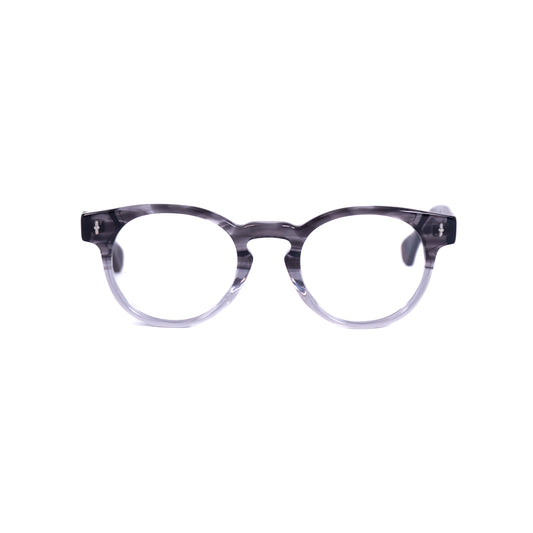 Aela Transparent-noir Lunettes de Vue pour Hommes et Femmes Photo de Face - RAYZ Eyewear Marque de Lunettes Marocaine