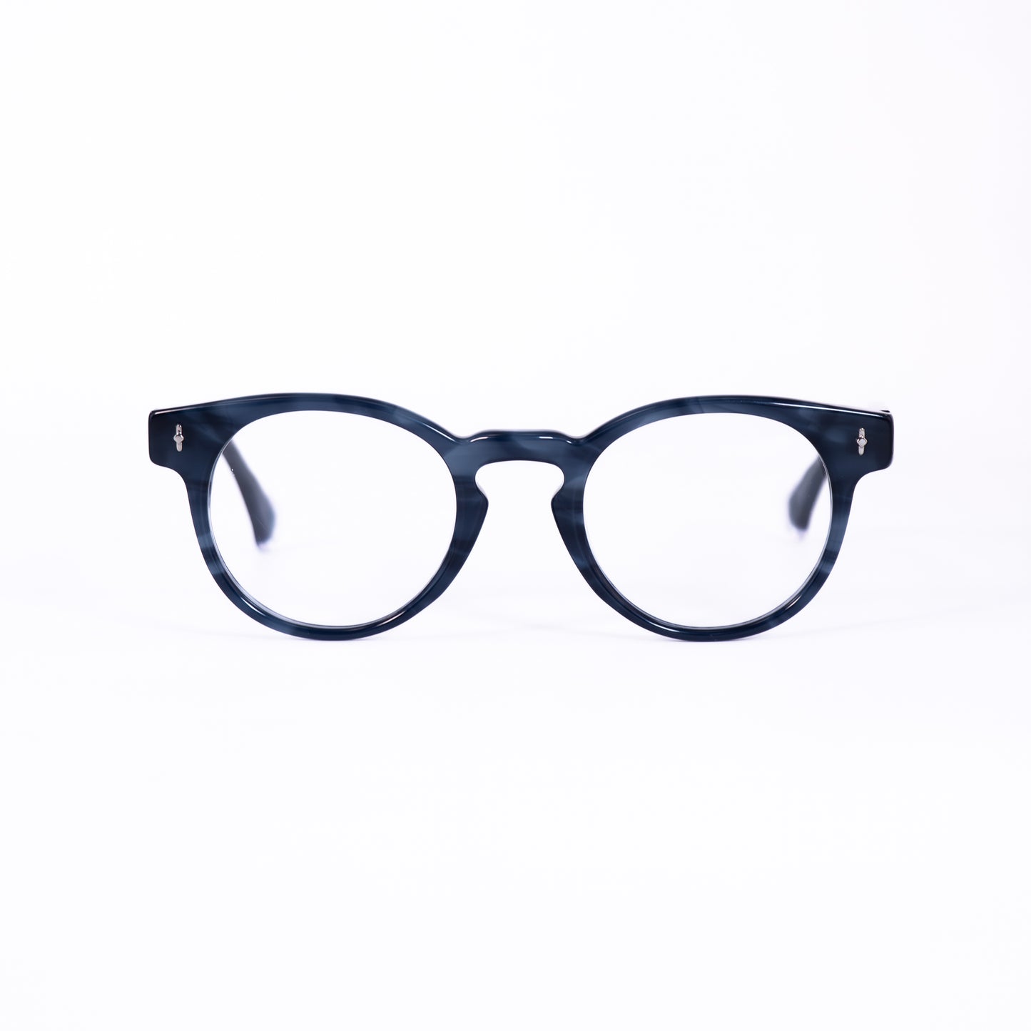 Aela bleu Lunettes de Vue pour Hommes et Femmes Photo de Face - RAYZ Eyewear Marque de Lunettes Marocaine