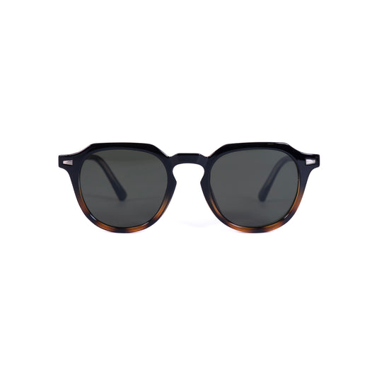 Alex Vert-Léopard de Soleil pour Hommes et Femmes Photo de Face - RAYZ Eyewear Marque de Lunettes Marocaine