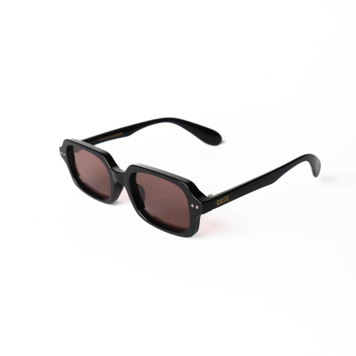 Auri noir-rose Lunettes de Soleil pour Hommes et Femmes Photo de Côté - RAYZ Eyewear Marque de Lunettes Marocaine