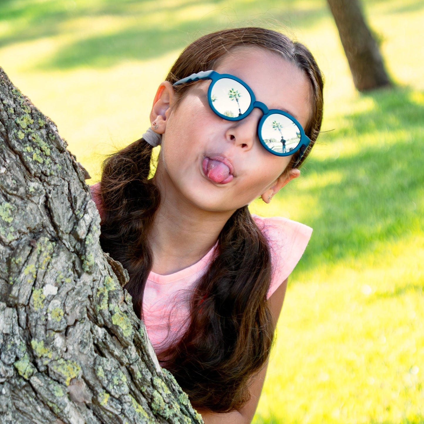 Beam bleu Lunettes de Soleil pour enfants Photo de Porté - RAYZ Eyewear Marque de Lunettes Marocaine