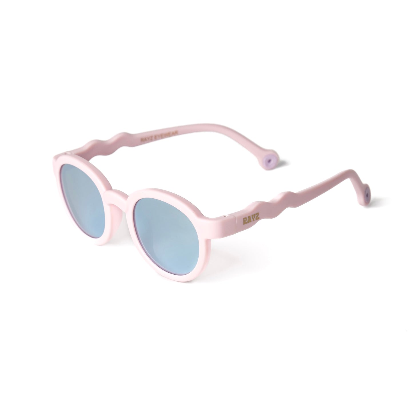 Beam rose Lunettes de Soleil pour enfants Photo de Côté - RAYZ Eyewear Marque de Lunettes Marocaine