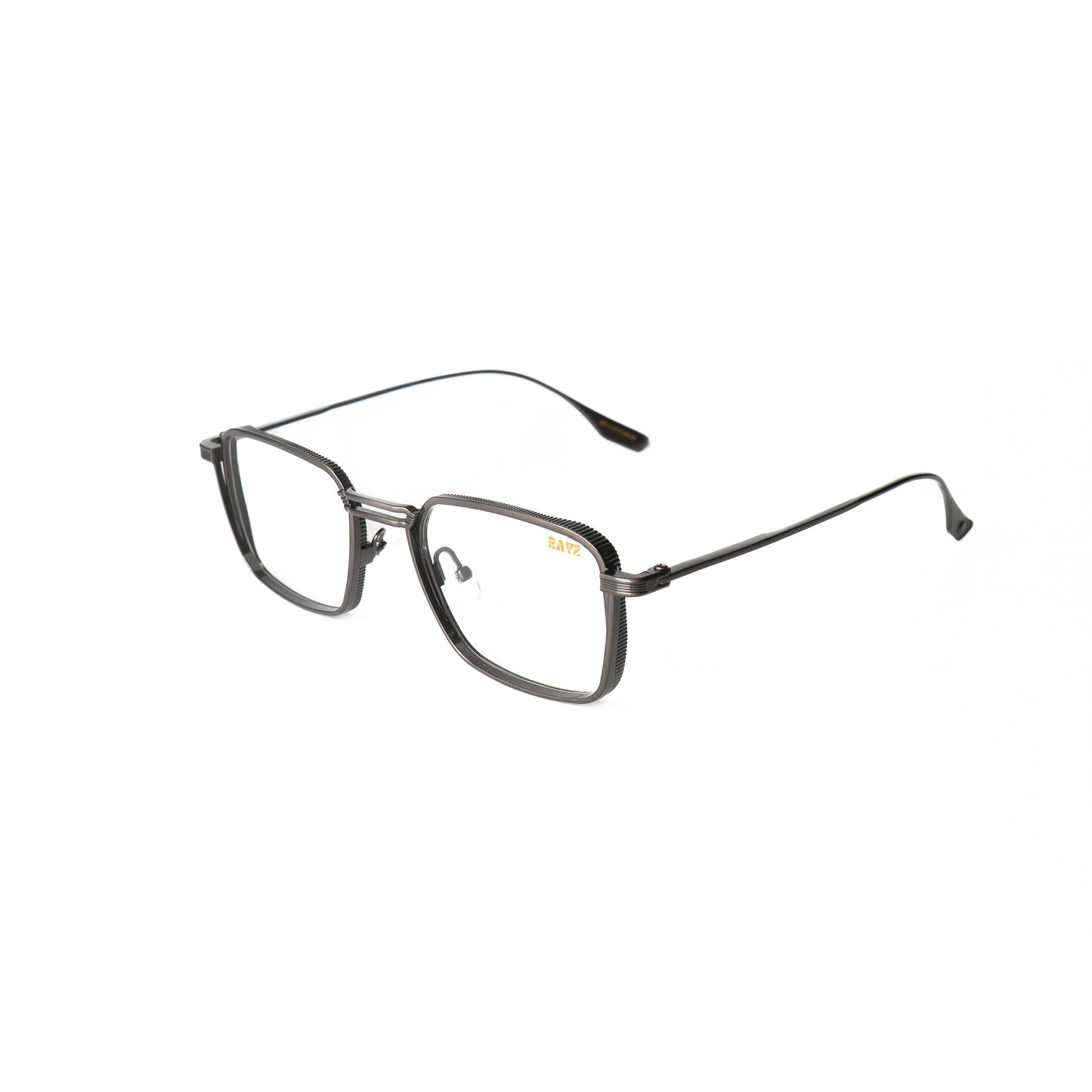 Blade gris Lunettes de vue pour Hommes et Femmes Photo de Côté - RAYZ Eyewear Marque de Lunettes Marocaine