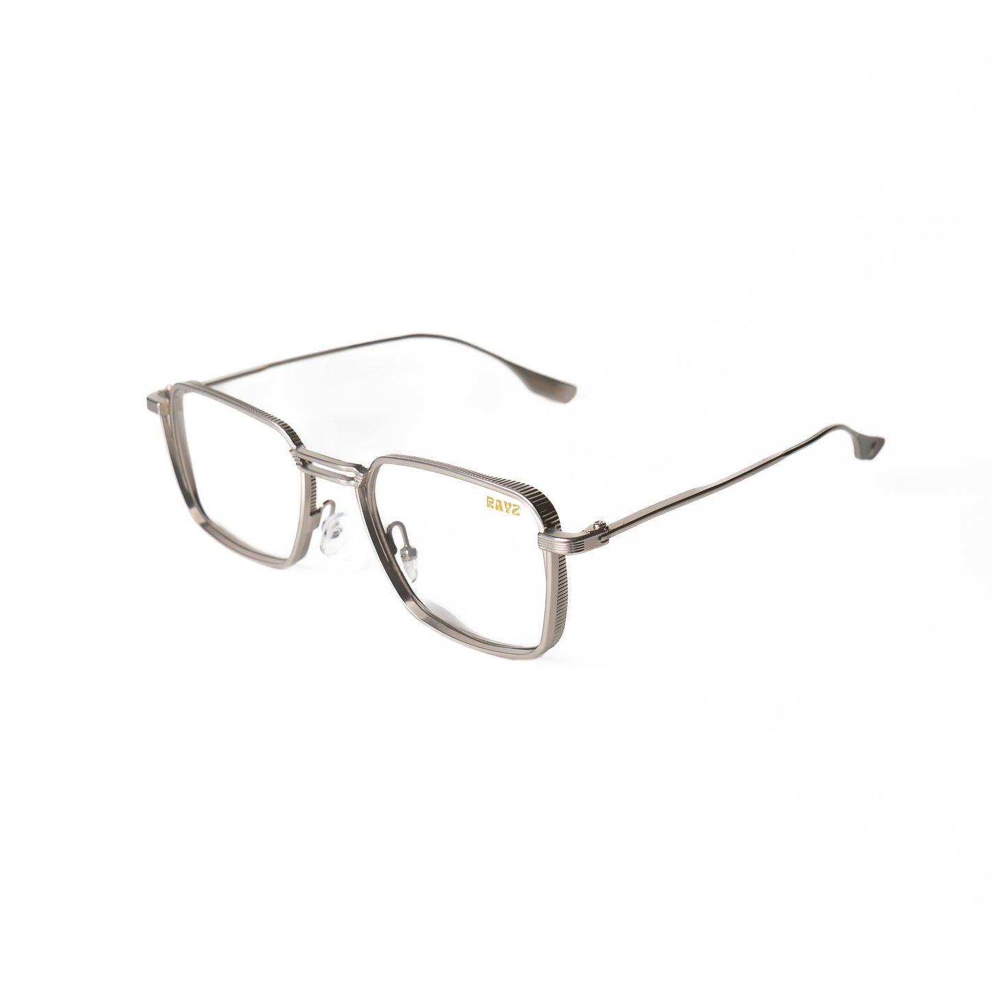 Kova silver Lunettes de vue pour Hommes et Femmes Photo de Côté - RAYZ Eyewear Marque de Lunettes Marocaine