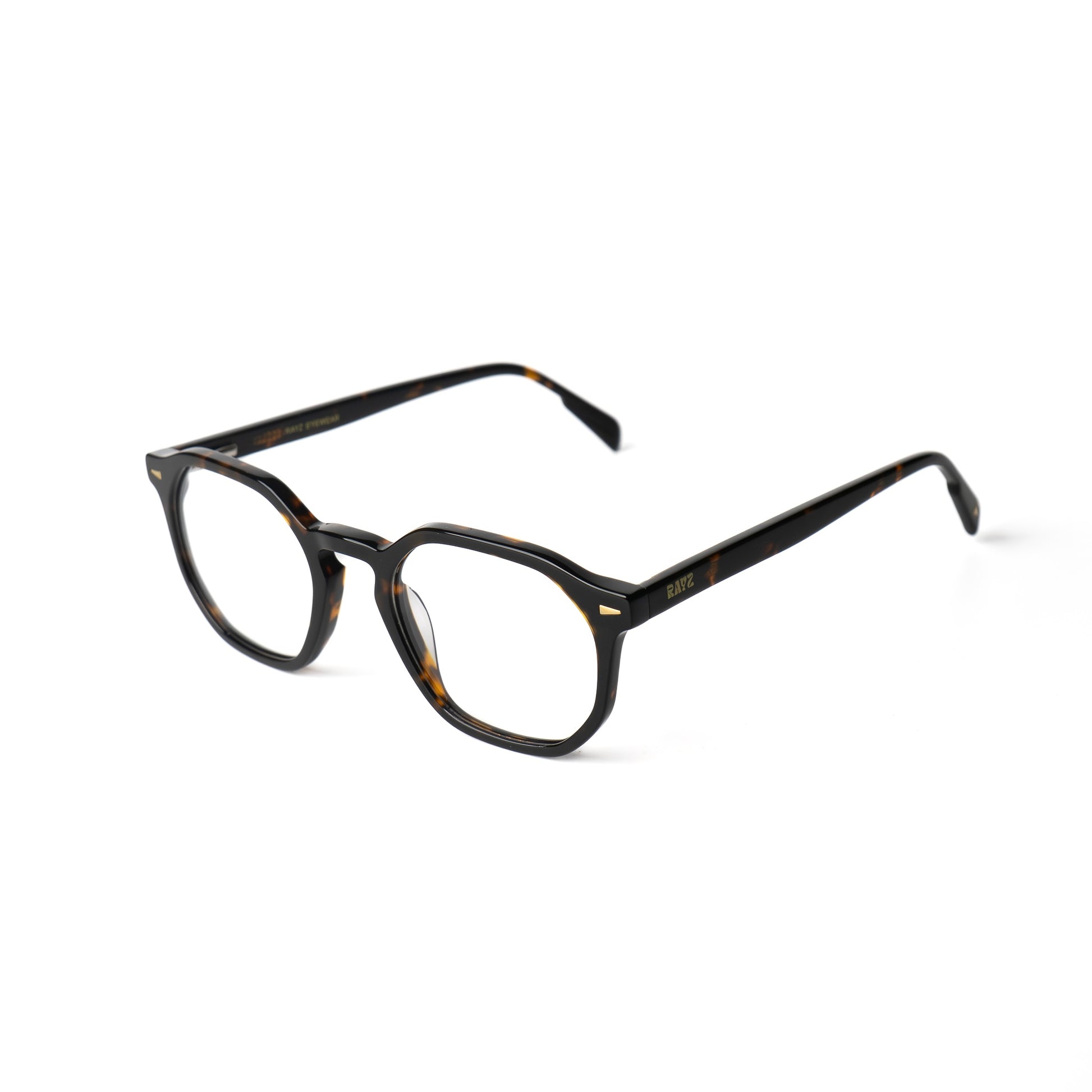 Breeze leopard Lunettes de Vue pour Hommes et Femmes Photo de Face - RAYZ Eyewear Marque de Lunettes Marocaine
