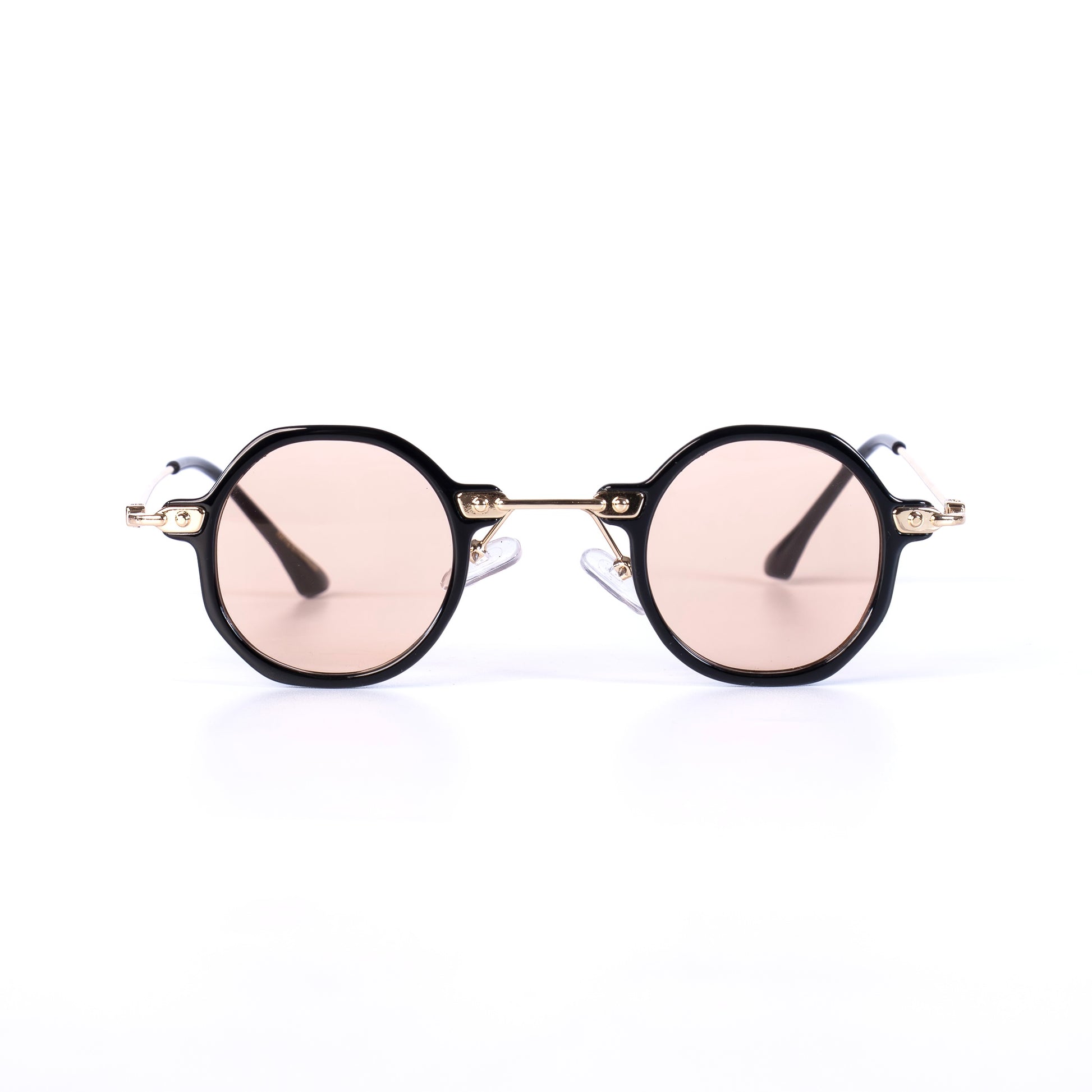 Brumée Marron-noir Lunettes de Soleil pour Hommes et Femmes Photo de Face - RAYZ Eyewear Marque de Lunettes Marocaine