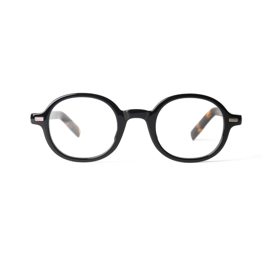 Cloud noir-leopard Lunettes de Vue pour Hommes et Femmes Photo de Face - RAYZ Eyewear Marque de Lunettes Marocaine