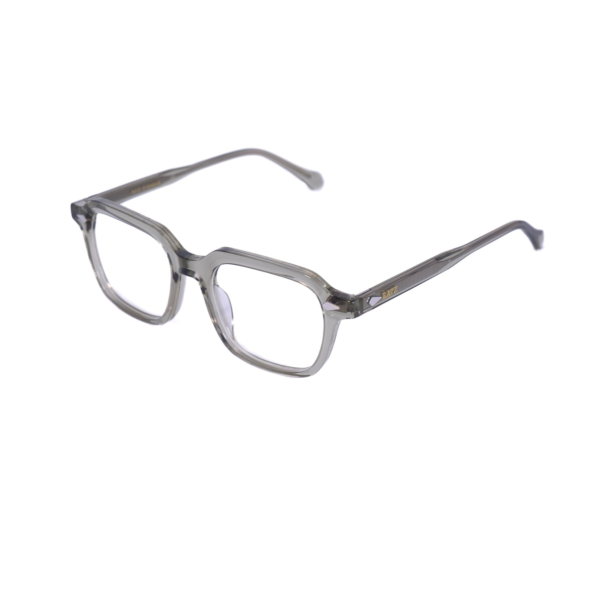 Clove vert Lunettes de vue pour Hommes et Femmes Photo de Côté - RAYZ Eyewear Marque de Lunettes Marocaine