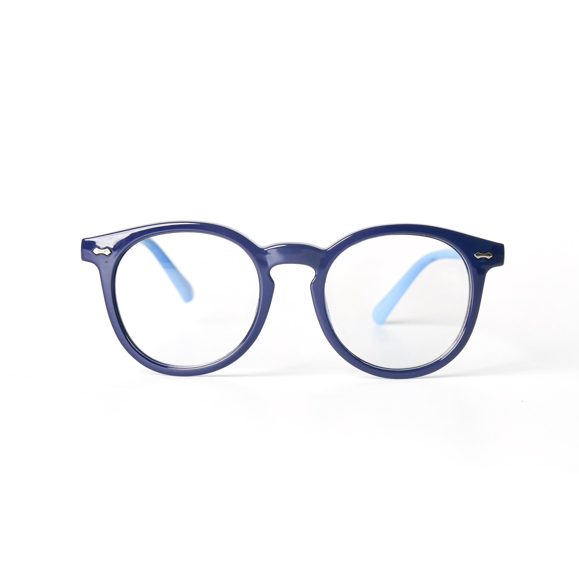 Coco bleu Lunettes de Vue pour Enfants Photo de Face - RAYZ Eyewear Marque de Lunettes Marocaine