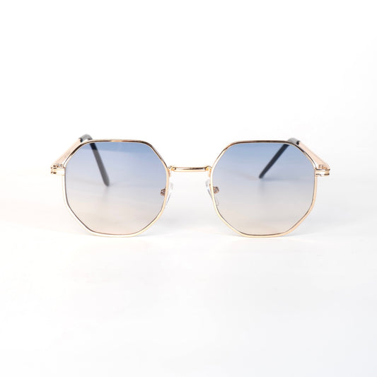 Dakota bleu Lunettes de Soleil pour Hommes et Femmes Photo de Face - RAYZ Eyewear Marque de Lunettes Marocaine