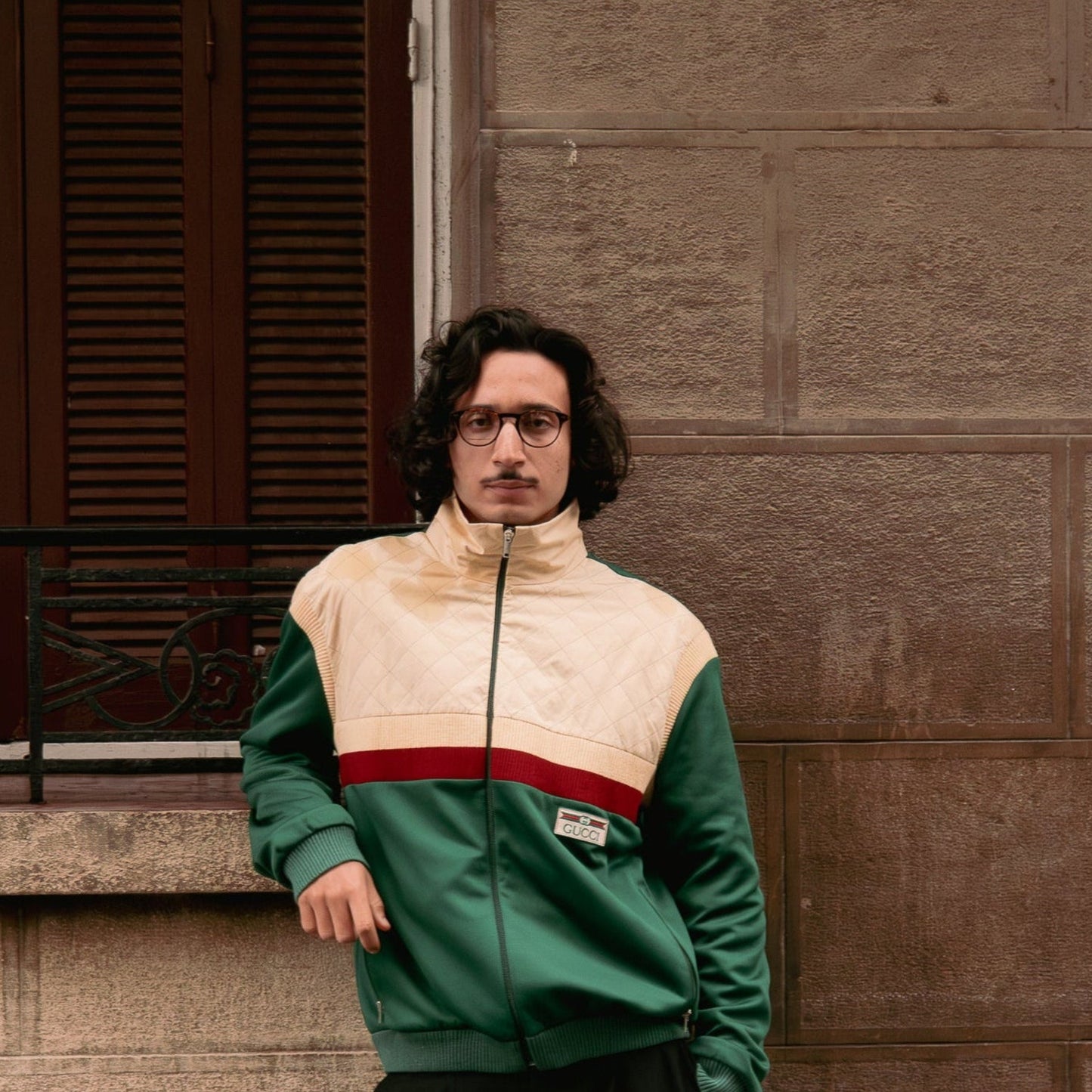 Dayz noir Lunettes de vue pour Hommes et Femmes Photo de porté - RAYZ Eyewear Marque de Lunettes Marocaine