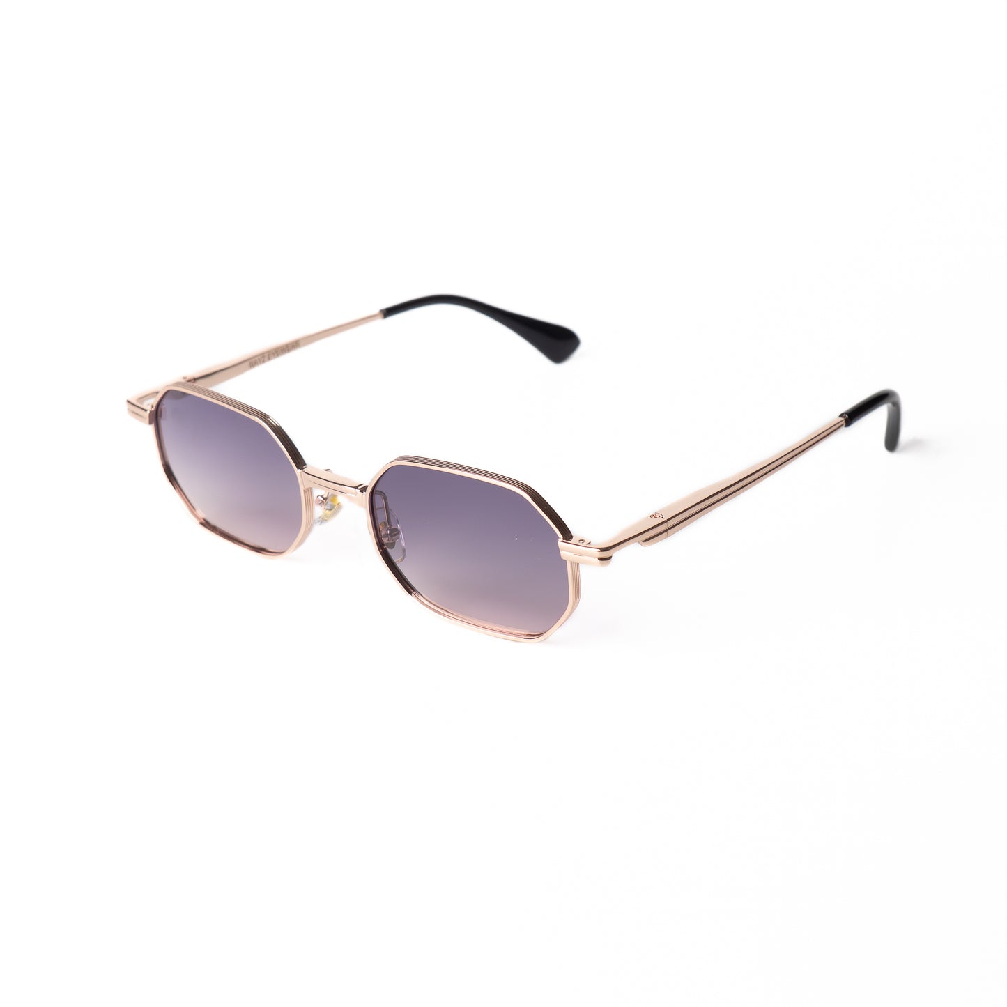 Dune Mauve Lunettes de Soleil pour Hommes et Femmes Photo de Côté - RAYZ Eyewear Marque de Lunettes Marocaine