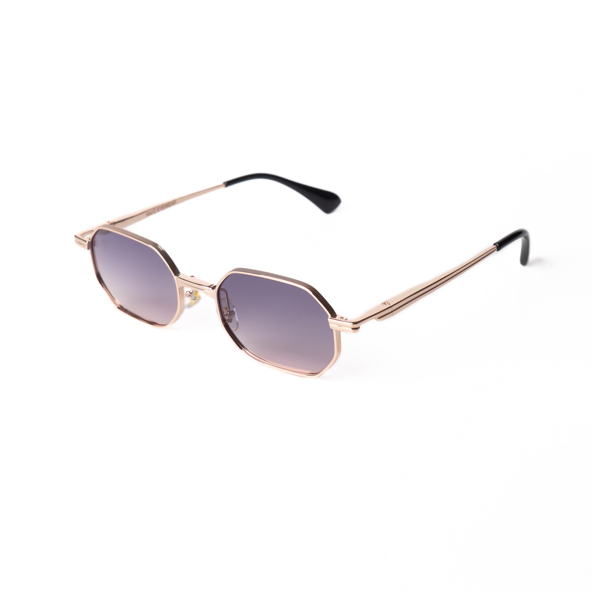 Dune Mauve Lunettes de Soleil pour Hommes et Femmes Photo de Côté - RAYZ Eyewear Marque de Lunettes Marocaine