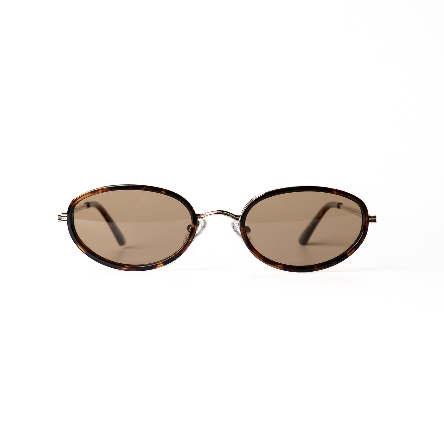 Elan Leopard-marron Lunettes de Soleil pour Hommes et Femmes Photo de Face - RAYZ Eyewear Marque de Lunettes Marocaine