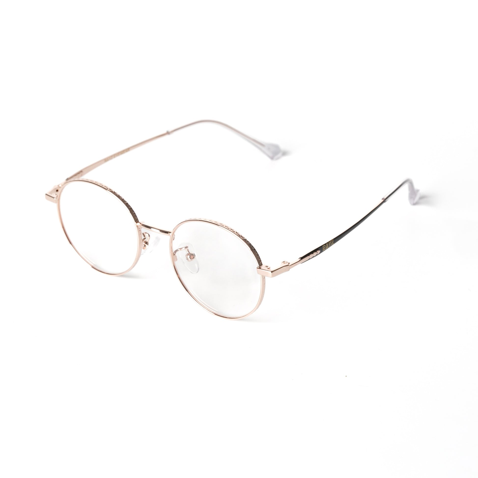 Emy Gold Lunettes de vue pour enfants Photo de Côté - RAYZ Eyewear Marque de Lunettes Marocaine