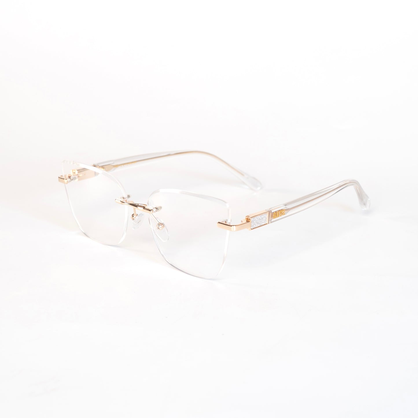FINN Transparent Lunettes de vue pour Hommes et Femmes Photo de Côté - RAYZ Eyewear Marque de Lunettes Marocaine