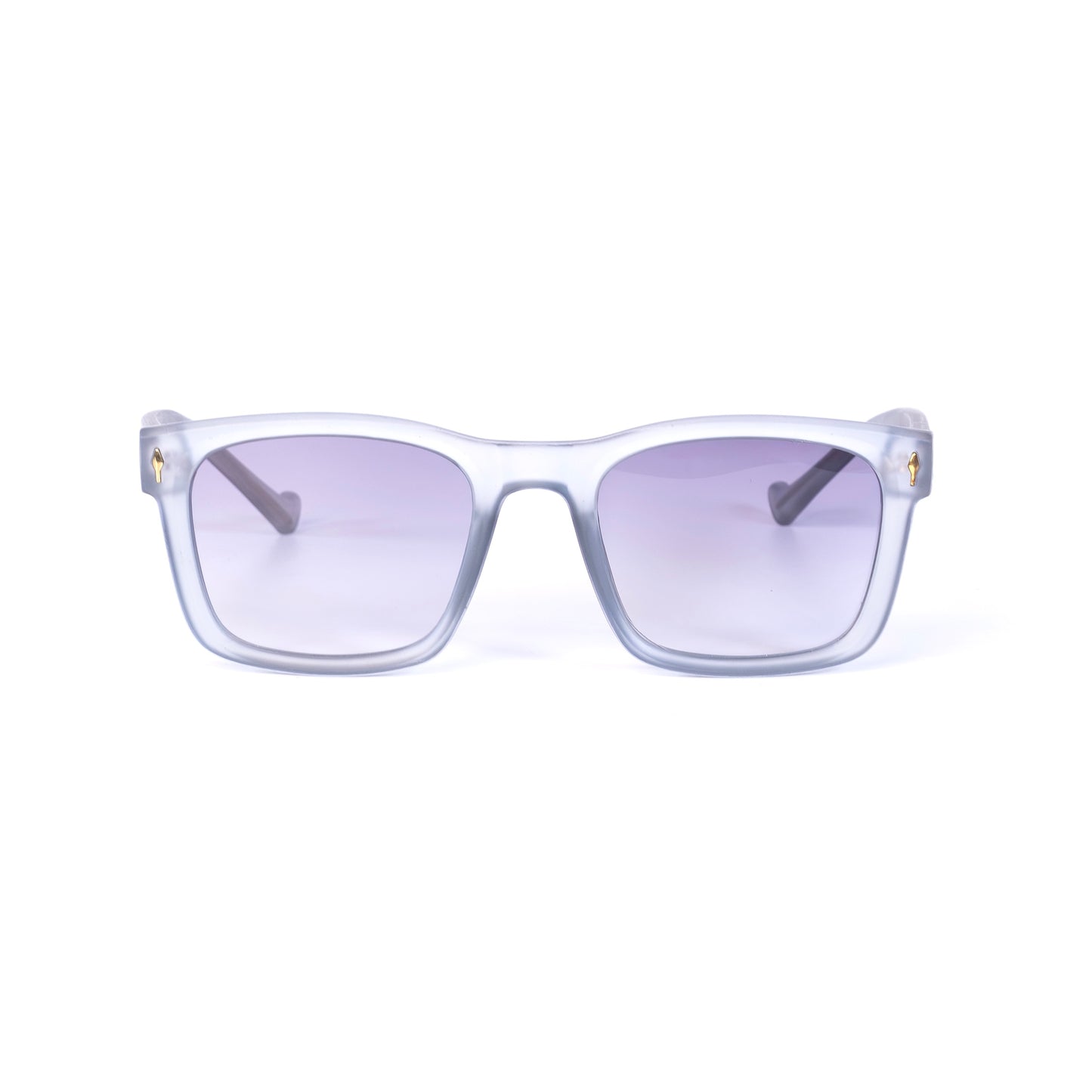 Flashéa gris Lunettes de Soleil pour Hommes et Femmes Photo de Face - RAYZ Eyewear Marque de Lunettes Marocaine