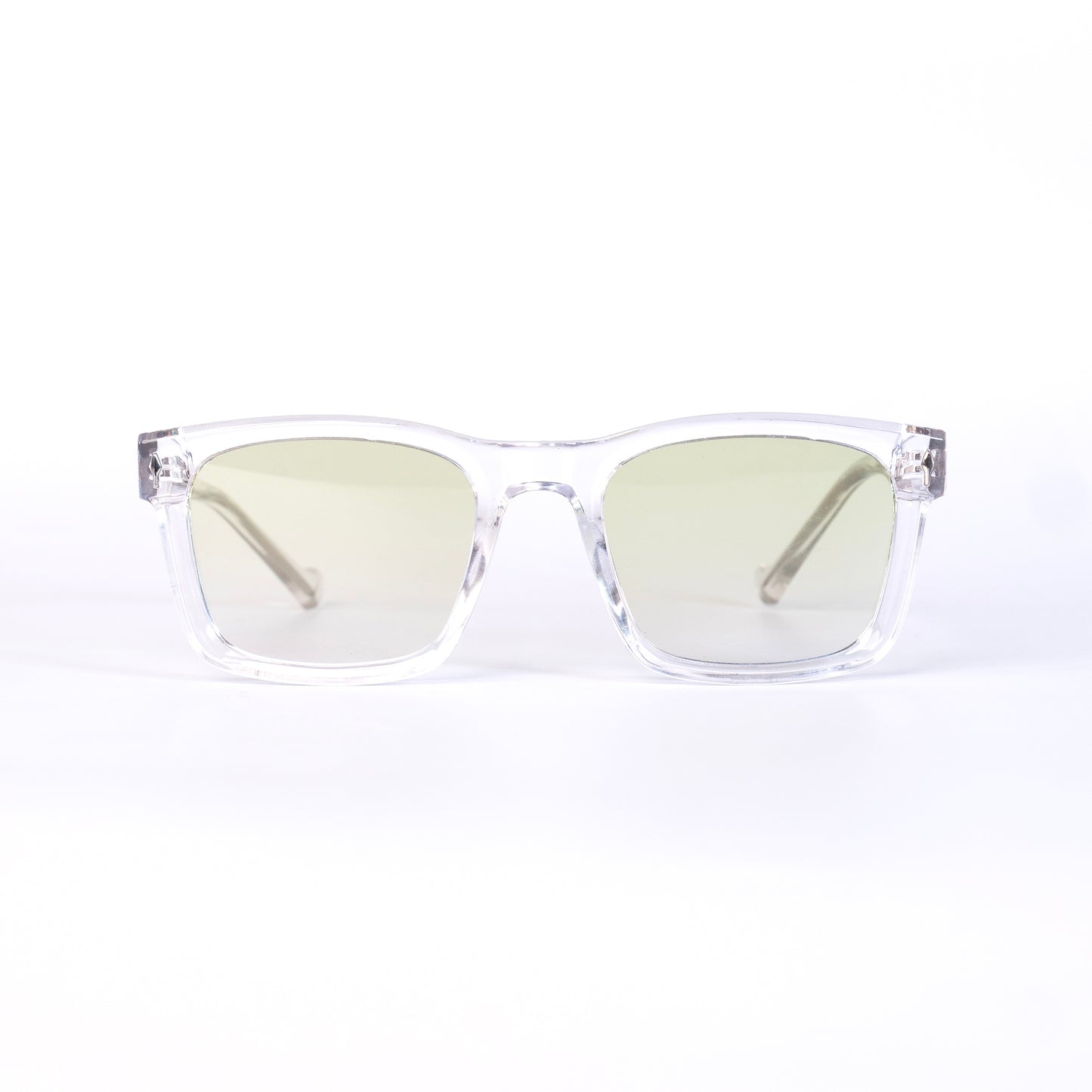 Flashéa vert Lunettes de Soleil pour Hommes et Femmes Photo de Face - RAYZ Eyewear Marque de Lunettes Marocaine