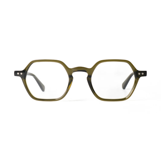Glow Vert Lunettes de Vue pour Hommes et Femmes Photo de Face - RAYZ Eyewear Marque de Lunettes Marocaine
