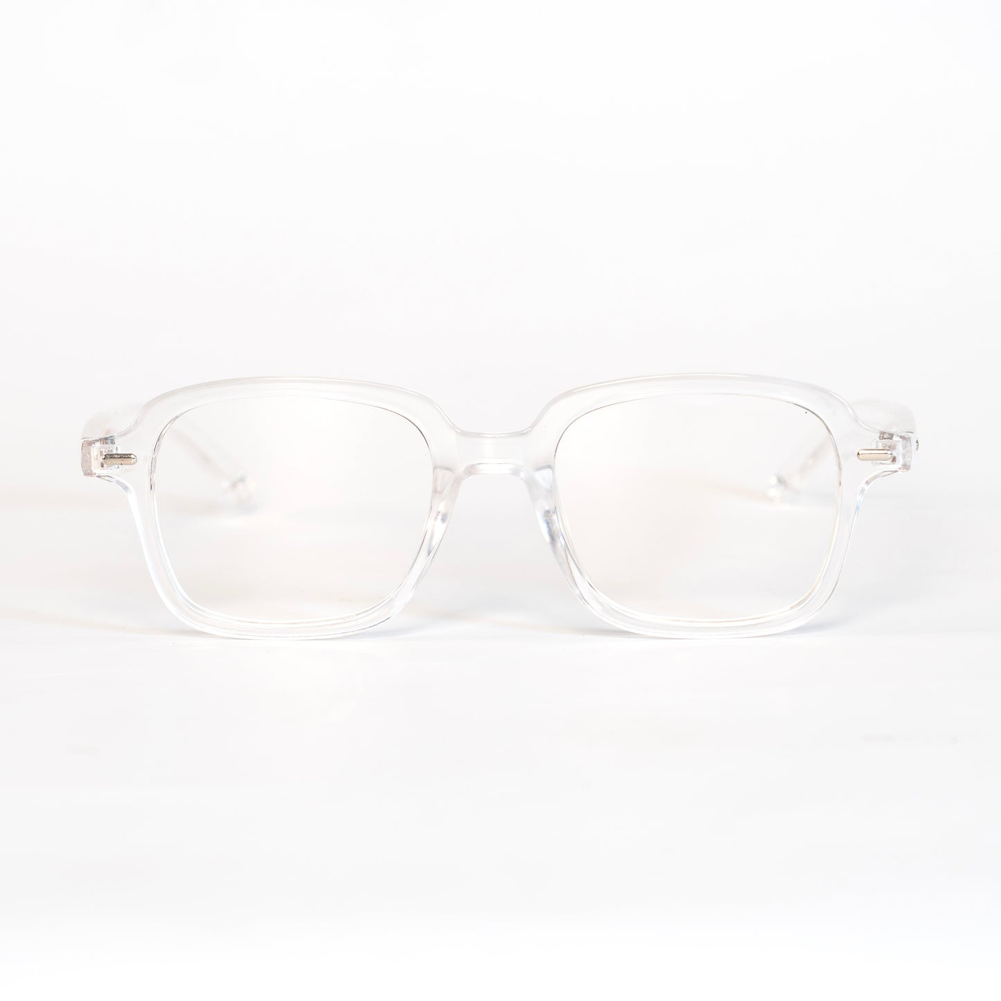 Grid Transparent Lunettes de Vue pour Hommes et Femmes Photo de Face - RAYZ Eyewear Marque de Lunettes Marocaine