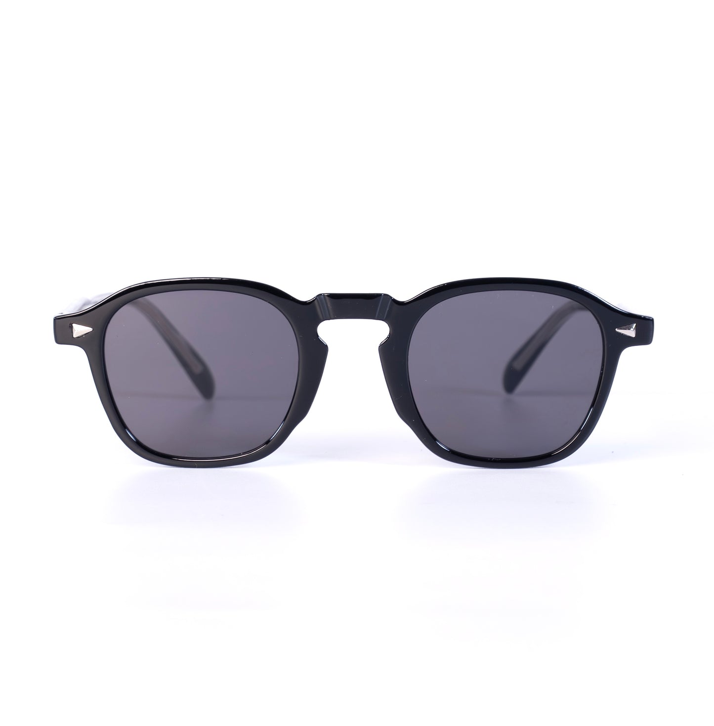 Grisea noir Lunettes de Solaires pour Hommes et Femmes Photo de Face - RAYZ Eyewear Marque de Lunettes Marocaine