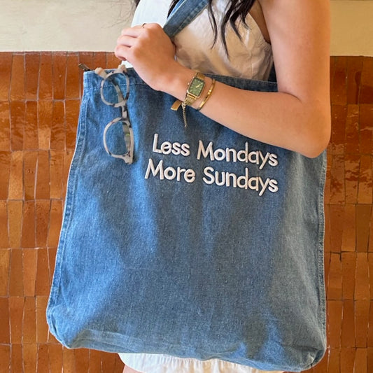 Tote Bag "Denim on Denim"