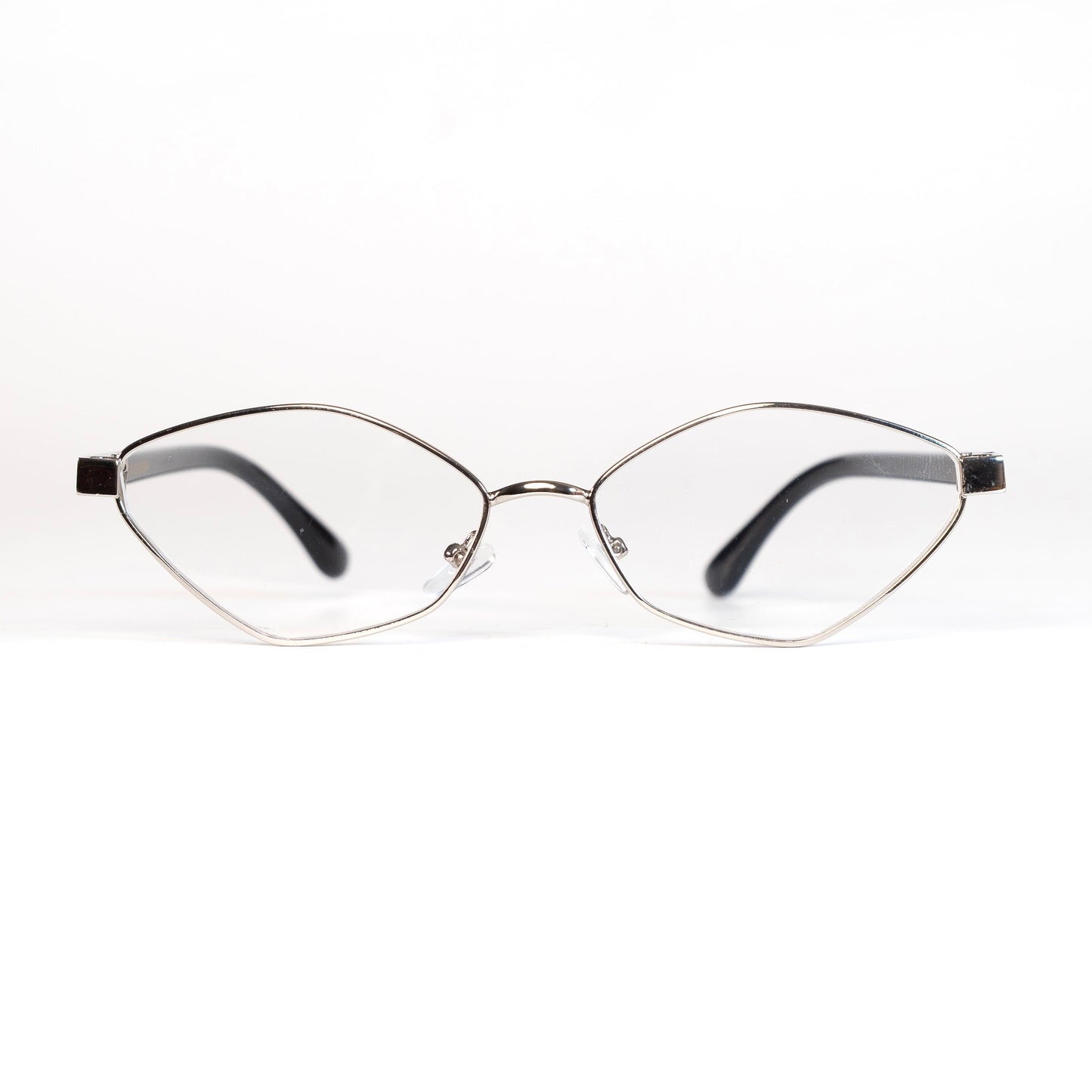 INDI Silver Lunettes de Vue pour Hommes et Femmes Photo de Face - RAYZ Eyewear Marque de Lunettes Marocaine