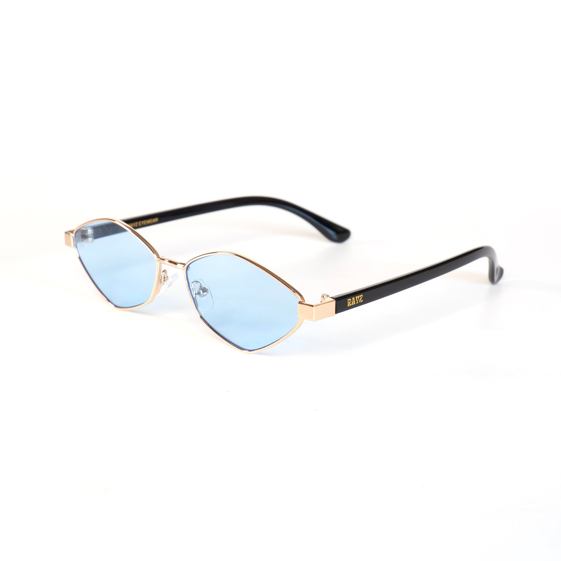 INDI bleu Lunettes de Soleil pour Hommes et Femmes Photo de Côté - RAYZ Eyewear Marque de Lunettes Marocaine