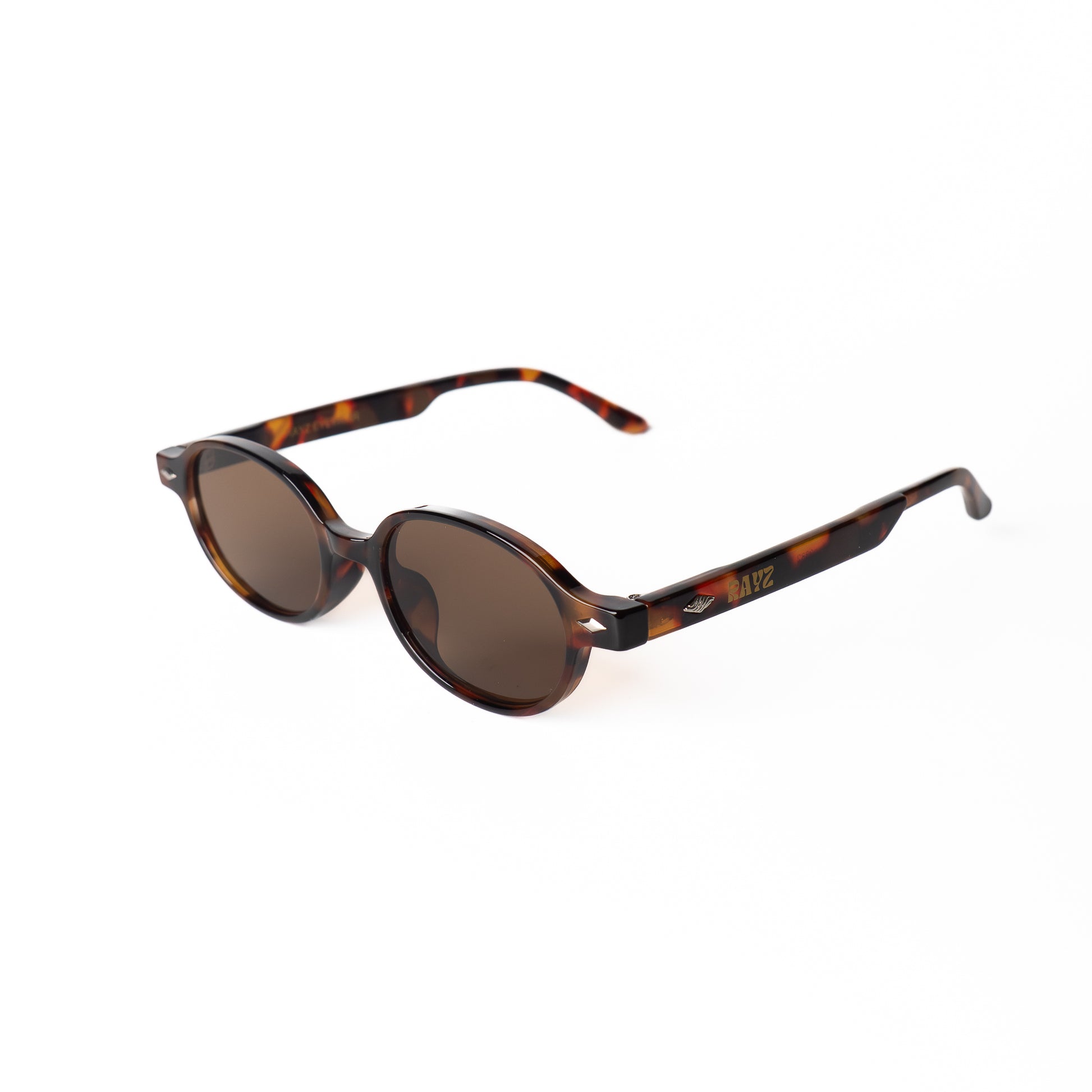 Iris leopard Lunettes de Soleil pour Hommes et Femmes Photo de Côté - RAYZ Eyewear Marque de Lunettes Marocaine