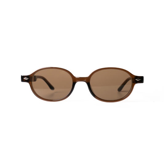 Iris marron Lunettes de Soleil pour Hommes et Femmes Photo de Face - RAYZ Eyewear Marque de Lunettes Marocaine