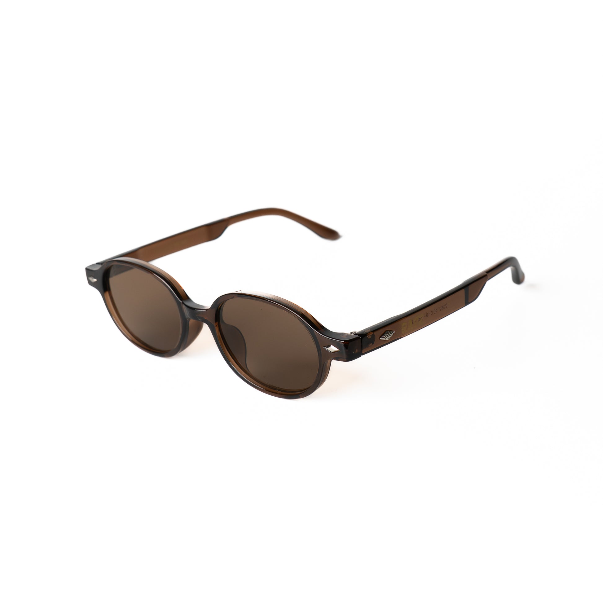 Iris marron Lunettes de Soleil pour Hommes et Femmes Photo de Côté - RAYZ Eyewear Marque de Lunettes Marocaine