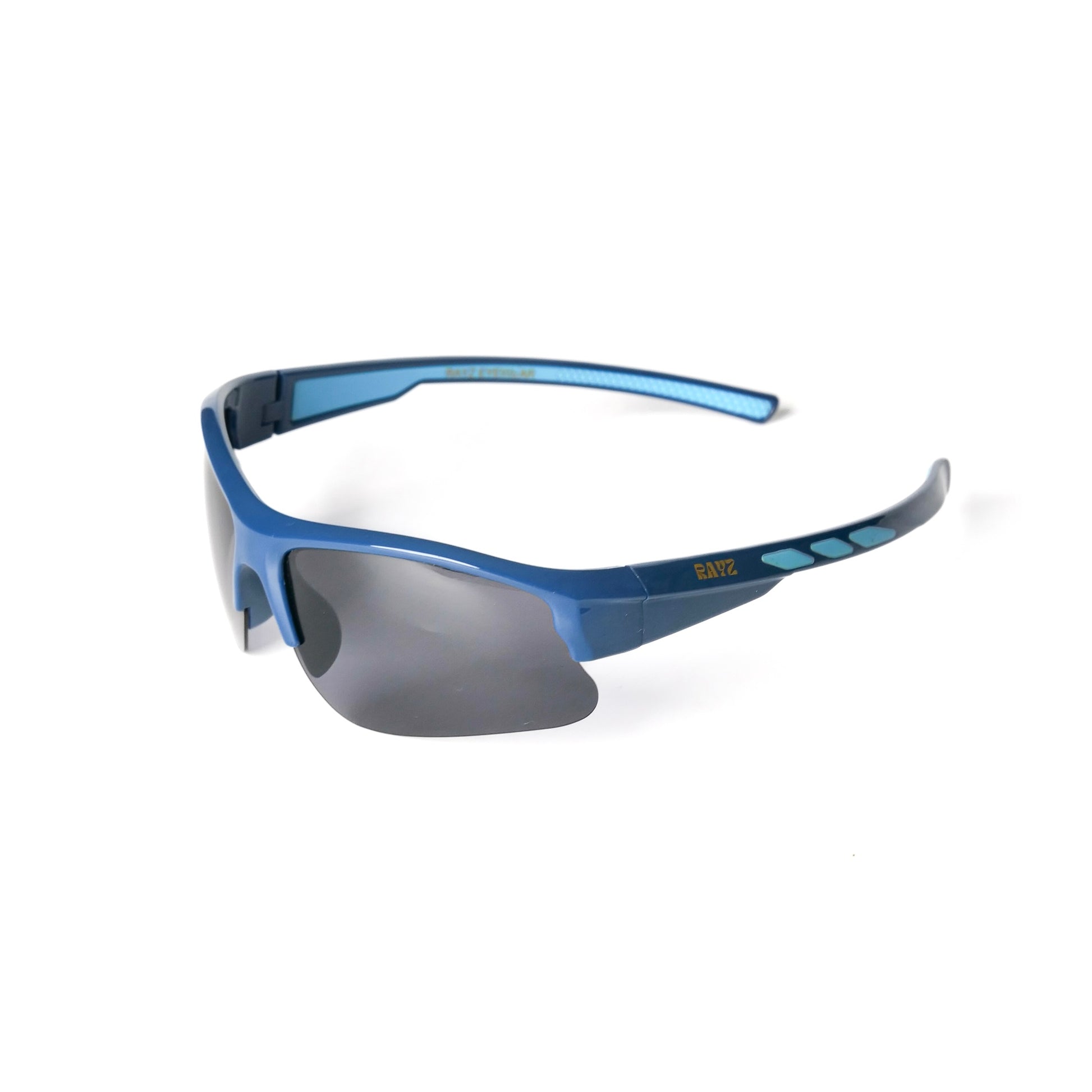 Juno bleu Lunettes de Soleil pour enfants Photo de Côté - RAYZ Eyewear Marque de Lunettes Marocaine