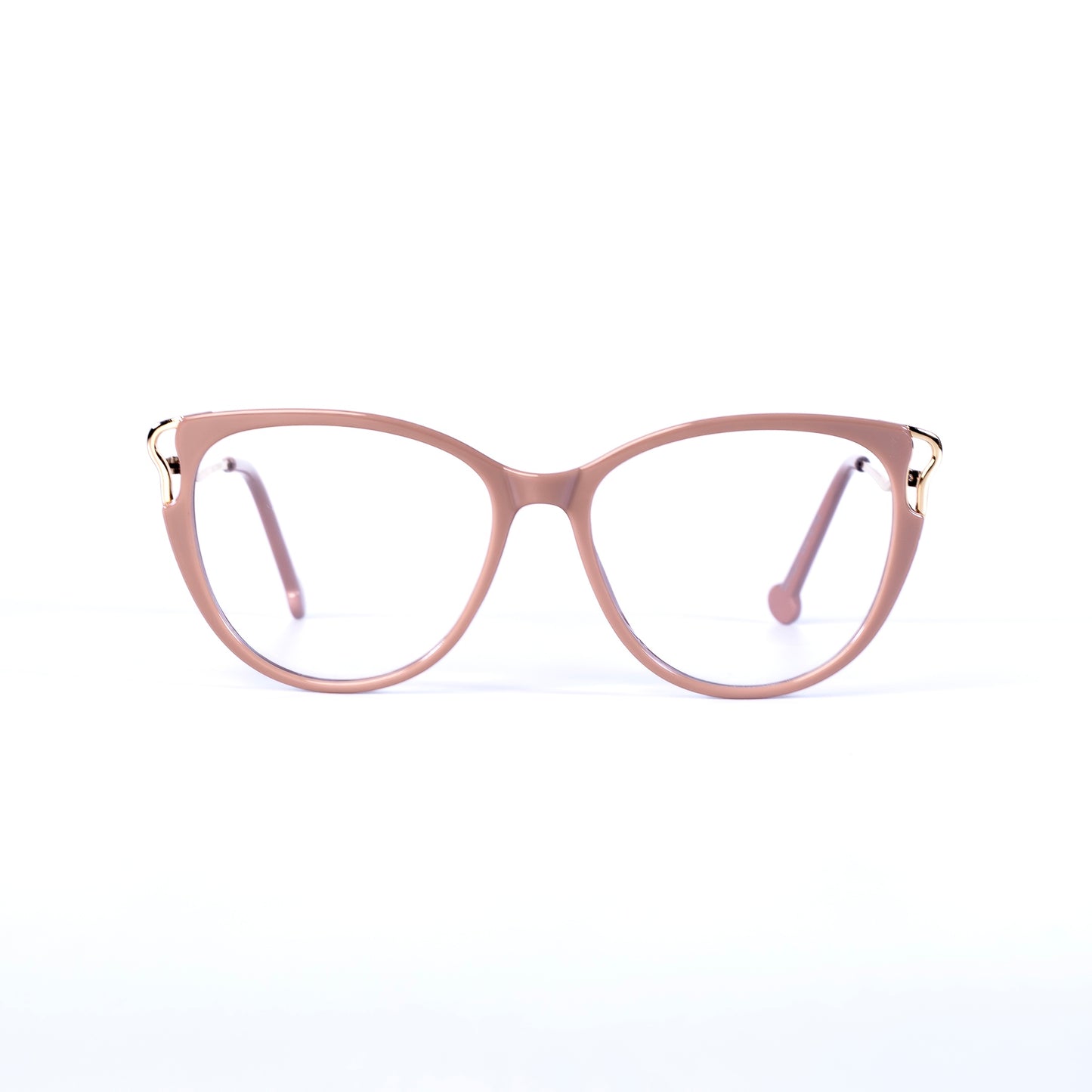 Katia rose Lunettes de Vue pour Hommes et Femmes Photo de Face - RAYZ Eyewear Marque de Lunettes Marocaine