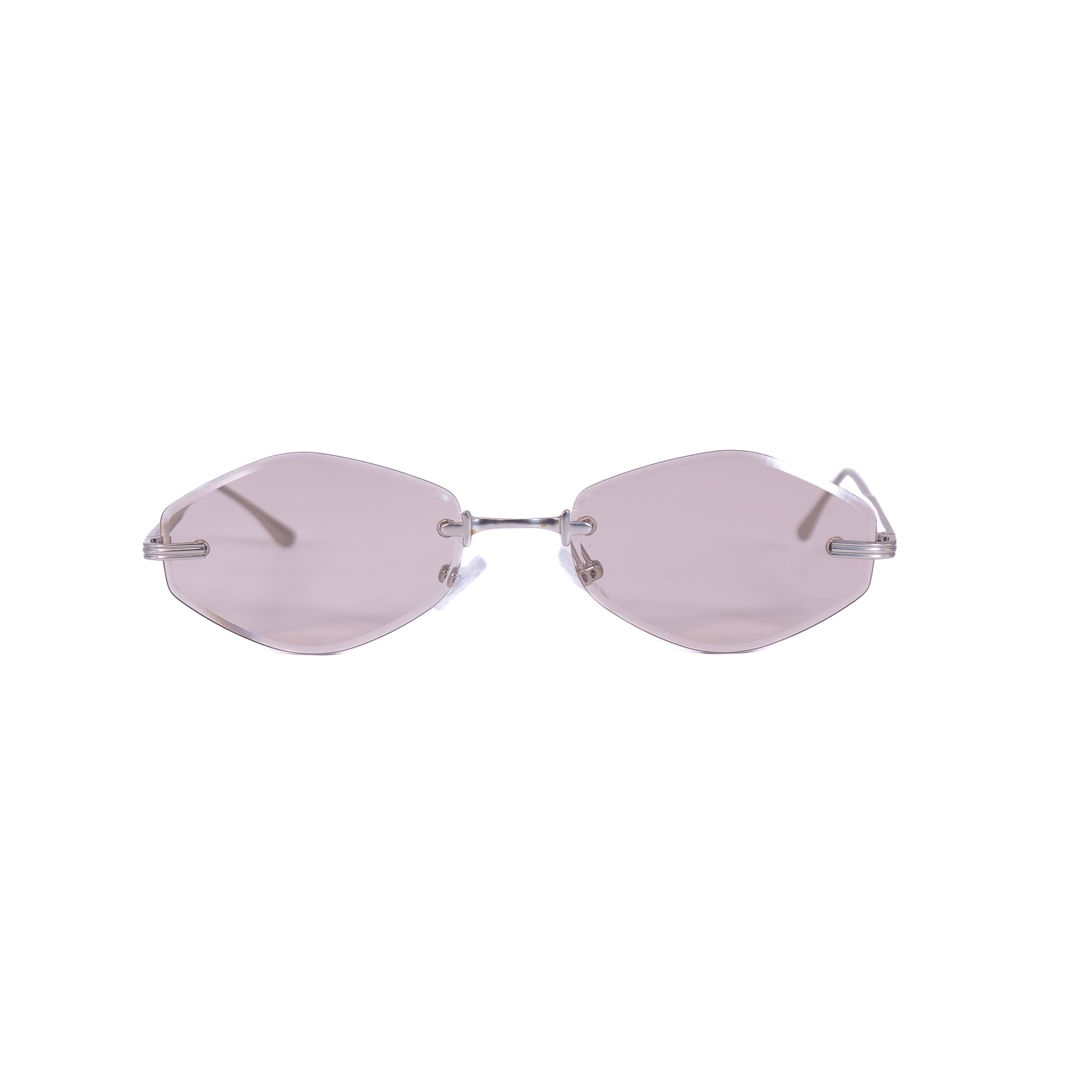 Kaya Beige de Soleil pour Hommes et Femmes Photo de Face - RAYZ Eyewear Marque de Lunettes Marocaine