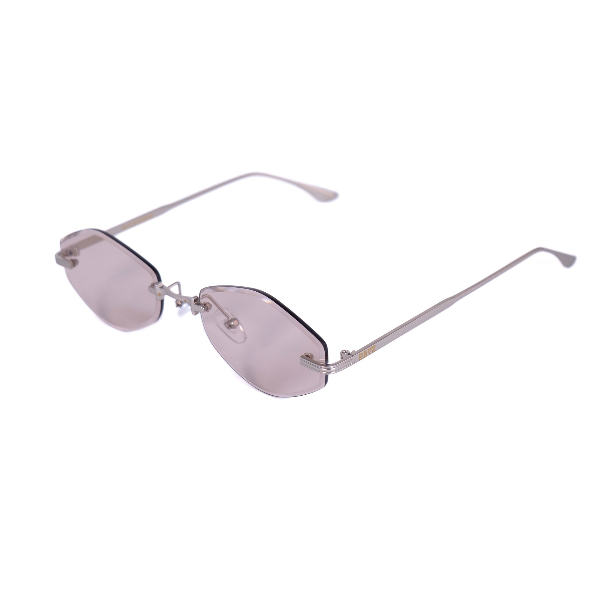 Kaya Beige Lunettes de Soleil pour Hommes et Femmes Photo de Côté - RAYZ Eyewear Marque de Lunettes Marocaine