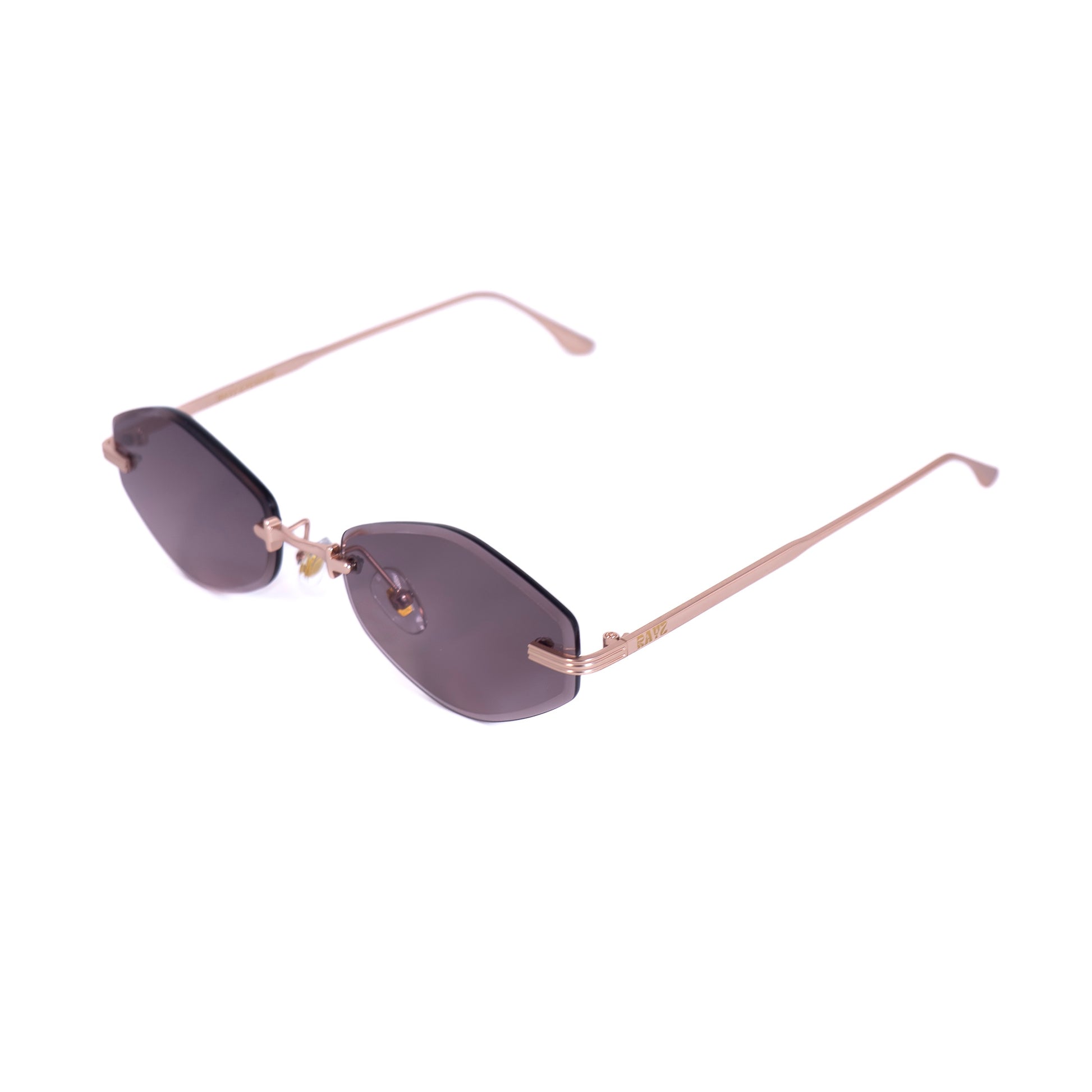 Kaya mauve Lunettes de Soleil pour Hommes et Femmes Photo de Côté - RAYZ Eyewear Marque de Lunettes Marocaine