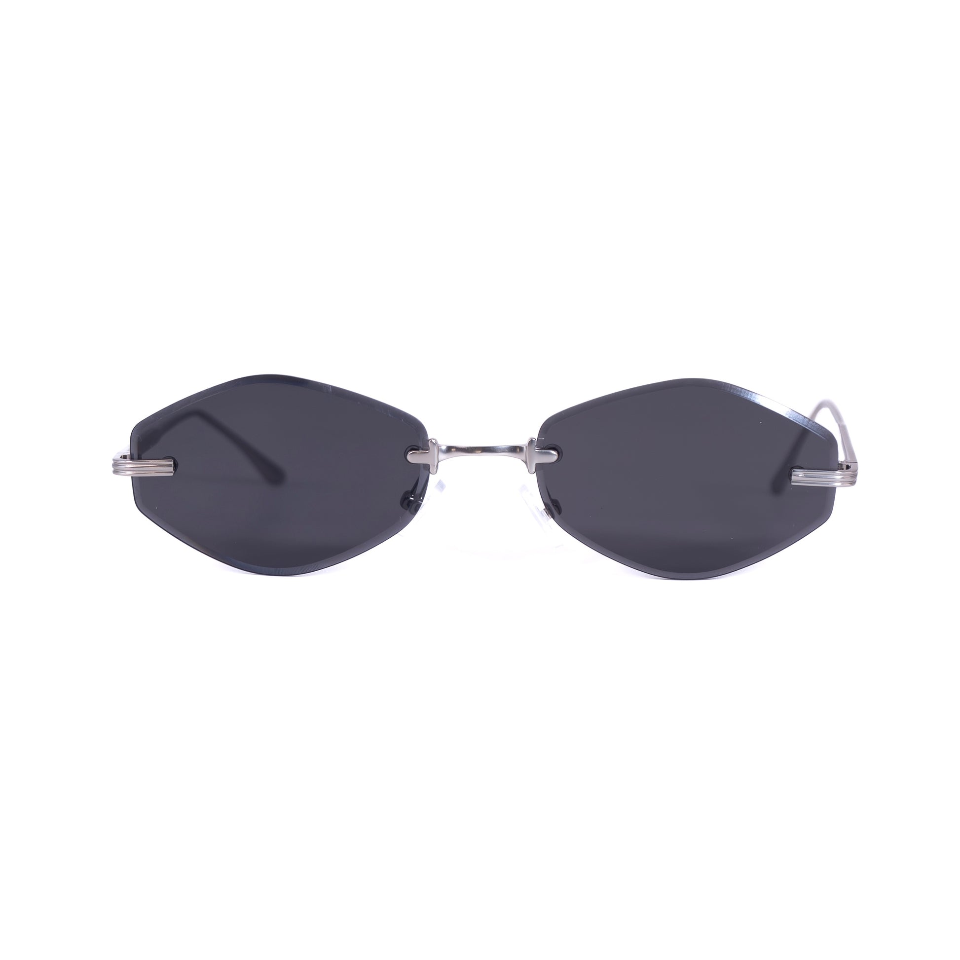 Kaya noir de Soleil pour Hommes et Femmes Photo de Face - RAYZ Eyewear Marque de Lunettes Marocaine