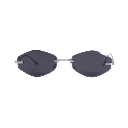 Kaya noir de Soleil pour Hommes et Femmes Photo de Face - RAYZ Eyewear Marque de Lunettes Marocaine