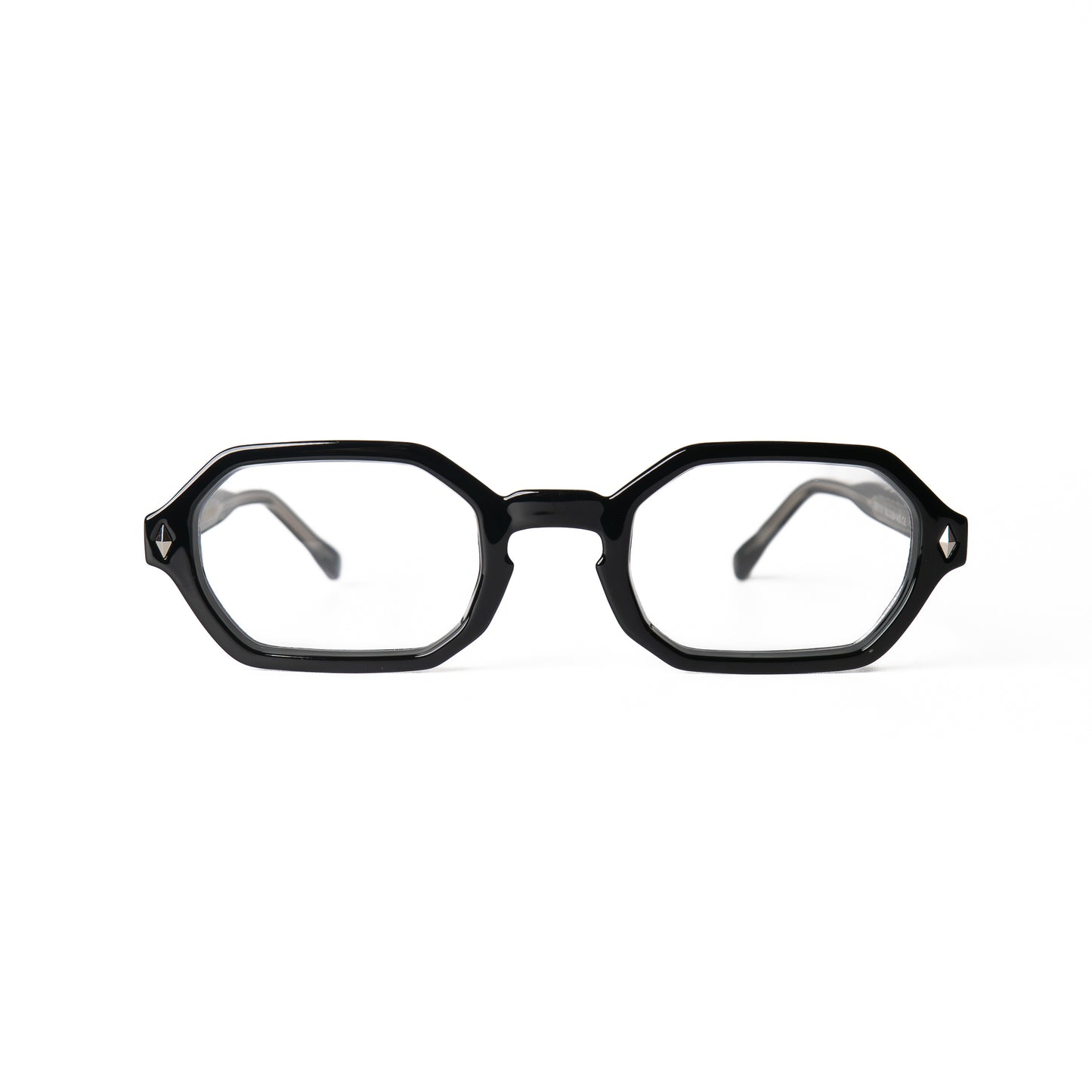 Kova noir Lunettes de Vue pour Hommes et Femmes Photo de Face - RAYZ Eyewear Marque de Lunettes Marocaine