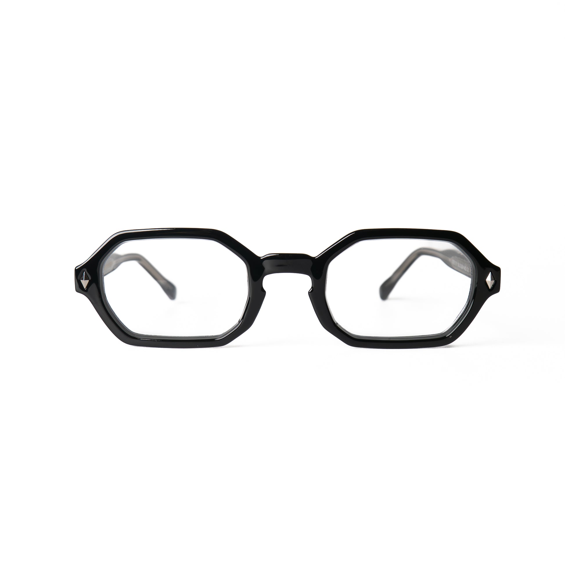 Kova noir Lunettes de Vue pour Hommes et Femmes Photo de Face - RAYZ Eyewear Marque de Lunettes Marocaine