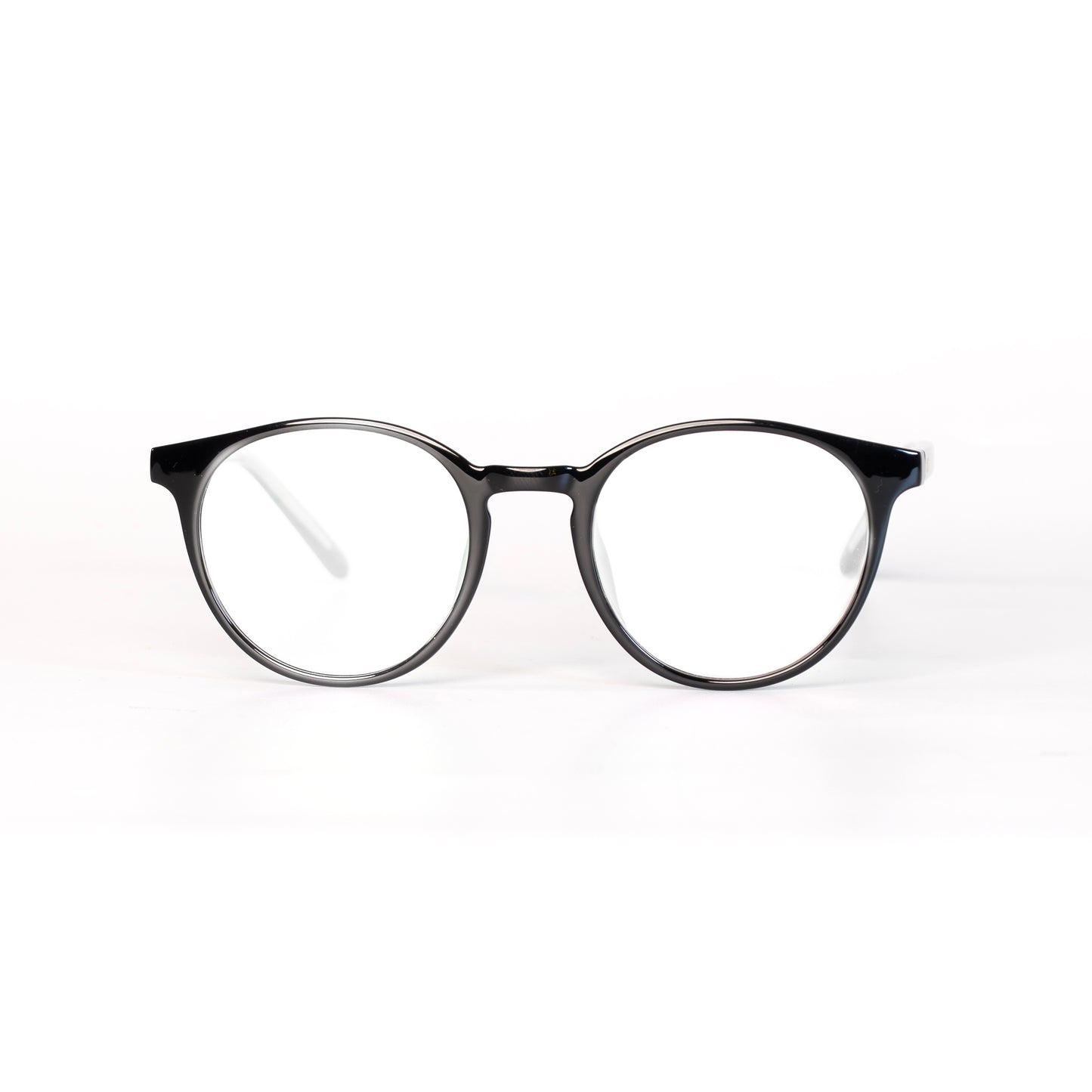 LONDON Noir Lunettes de Vue pour Hommes et Femmes Photo de Face - RAYZ Eyewear Marque de Lunettes Marocaine