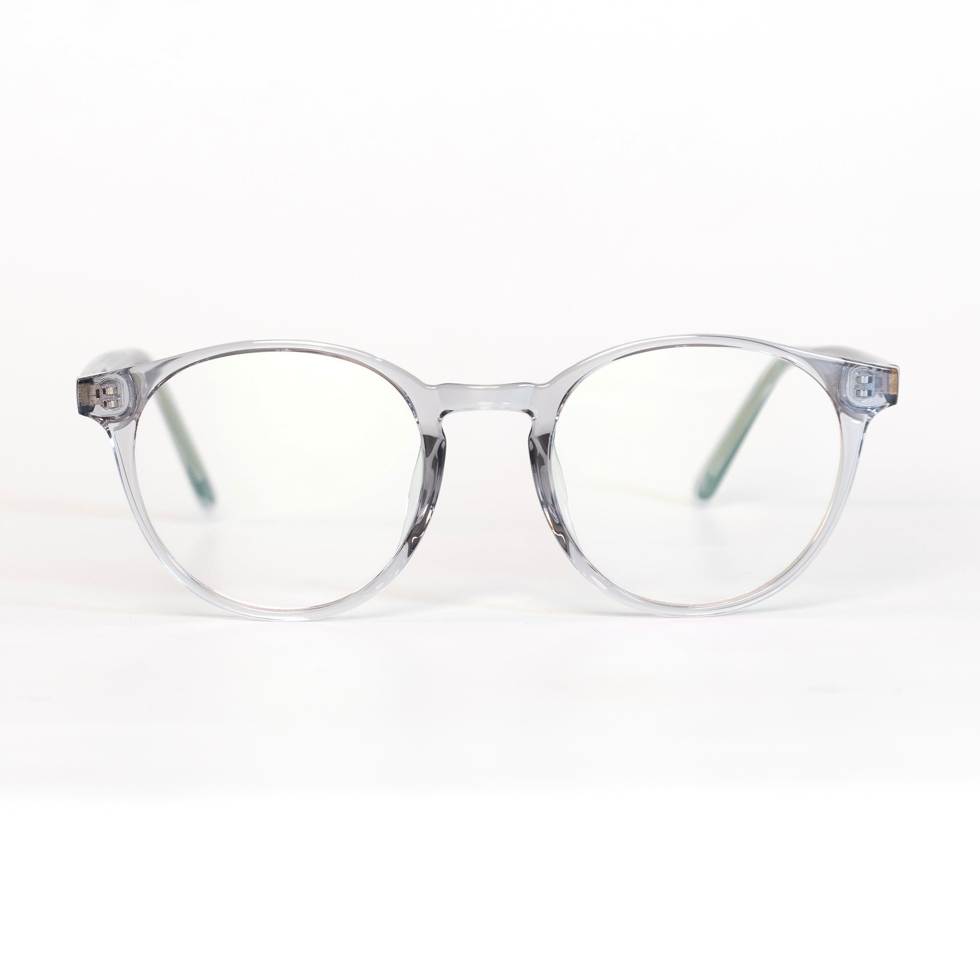 LONDON gris Lunettes de Vue pour Hommes et Femmes Photo de Face - RAYZ Eyewear Marque de Lunettes Marocaine
