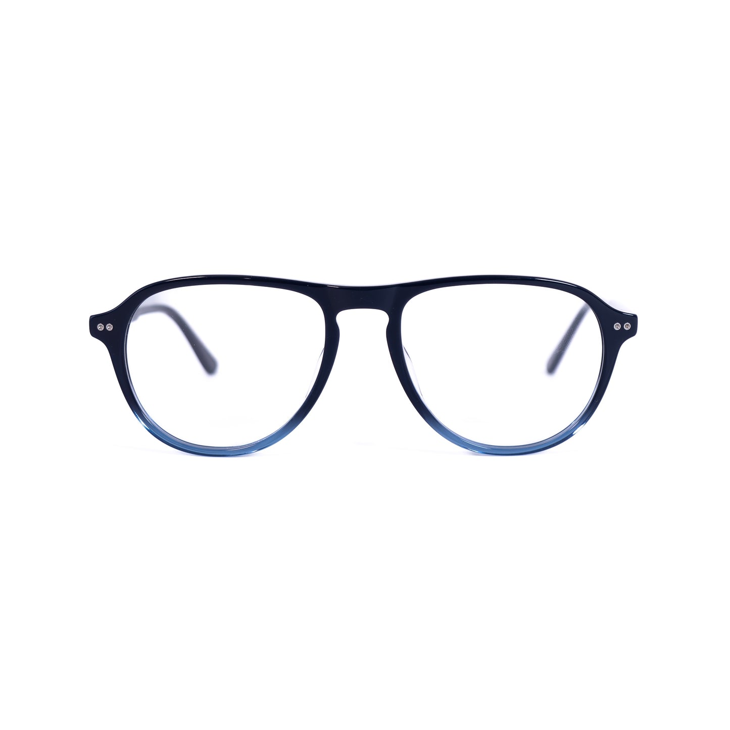 Levy Bleu Lunettes de Vue pour Hommes et Femmes Photo de Face - RAYZ Eyewear Marque de Lunettes Marocaine