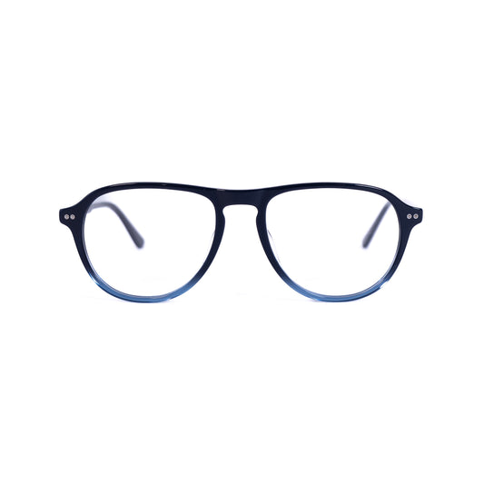 Levy Bleu Lunettes de Vue pour Hommes et Femmes Photo de Face - RAYZ Eyewear Marque de Lunettes Marocaine