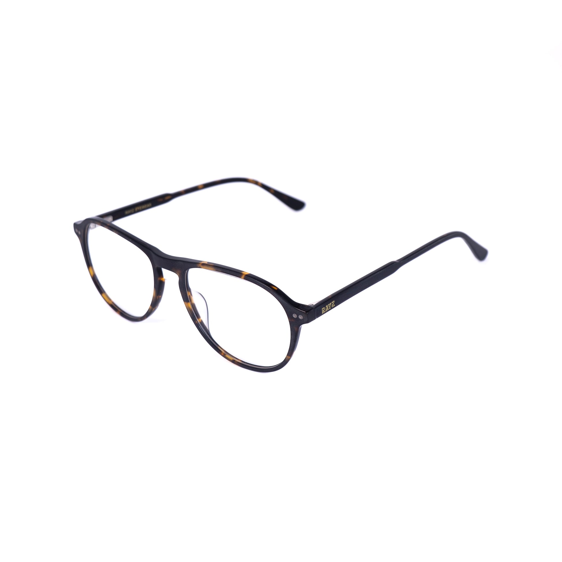 Levy leopard Lunettes de vue pour Hommes et Femmes Photo de Côté - RAYZ Eyewear Marque de Lunettes Marocaine